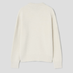 ami Gold Adc Turtleneck – Off-White
