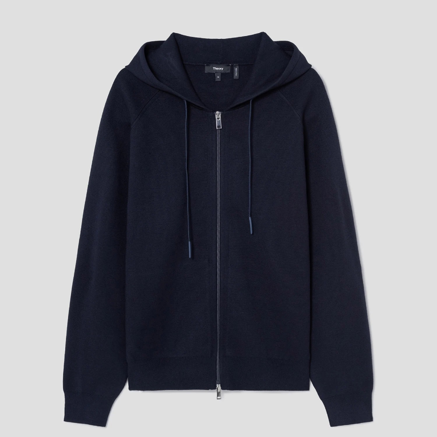 Theory Men Light Bilen Jago Cardigan - Baltic