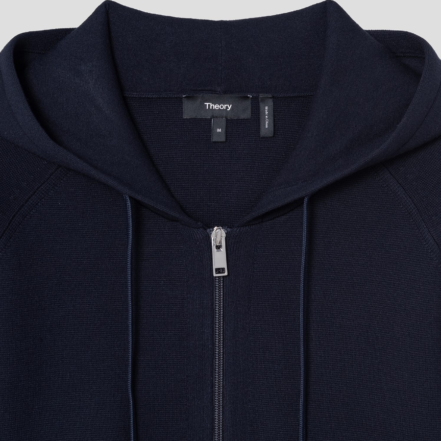 Theory Men Light Bilen Jago Cardigan - Baltic