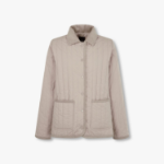 JAJU Corduroy Collar Jacket – Beige