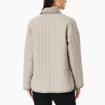 JAJU Corduroy Collar Jacket – Beige