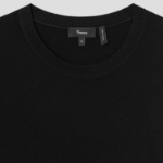 Theory Men Light Bilen Riland Grid Sweater - Black