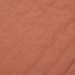 JAJU Quilted Zip-Up Vest – Brick