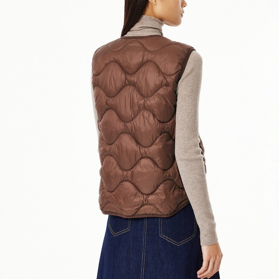 JAJU Pocket Light Vest – Brown