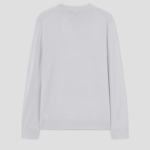 Theory Men Regal Wool Crew Neck Sweater - Fog