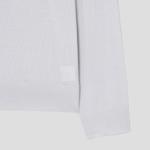 Theory Men Regal Wool Crew Neck Sweater - Fog