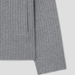 Theory Men Light Bilen Full Zip Cardigan - Melange Grey