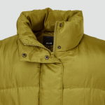 JAJU Loose-Fit Puffer Vest – Olive