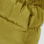 JAJU Loose-Fit Puffer Vest – Olive