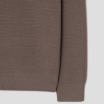 Theory Men Novo Merino Maden Crew Neck Sweater - Dark Taupe