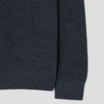 Theory Men Novo Merino Maden Crew Neck Sweater - Charcoal Melange