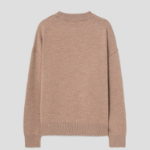 ami Intarsia Adc Sweater – Camel