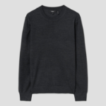 Theory Men Regal Wool Crew Neck Sweater - Pestle Melange