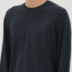 Theory Men Regal Wool Crew Neck Sweater - Pestle Melange