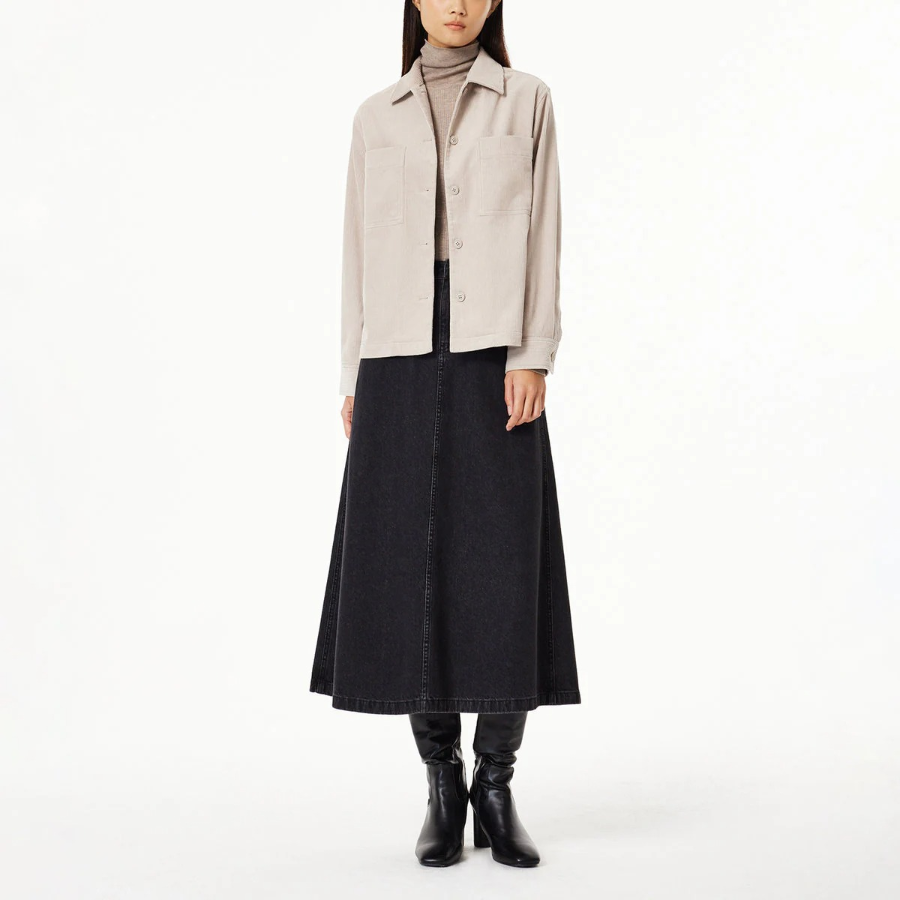 JAJU Corduroy Jacket – Beige