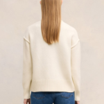 ami Intarsia Adc Sweater – Off White