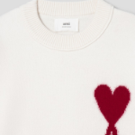 ami Intarsia Adc Sweater – Off White