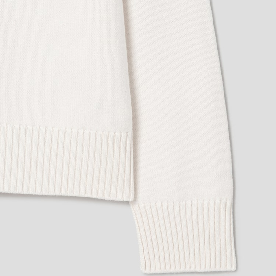 ami Intarsia Adc Sweater – Off White