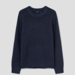 Theory Men Montana Wool Crew Neck Sweater - Baltic Melange
