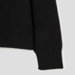 ami Intarsia Adc Sweater – Black