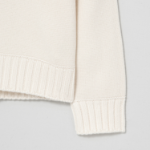 Theory Men Montana Wool Crew Neck Sweater - Winter White