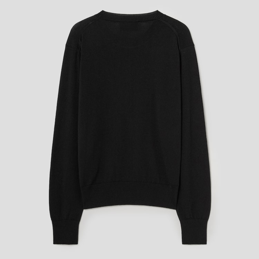 ami [Exclusive] Small ADC Sweater – Black