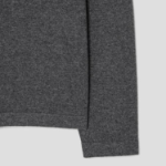 Theory Men Cashmere Collared Cardigan - Grey Heather