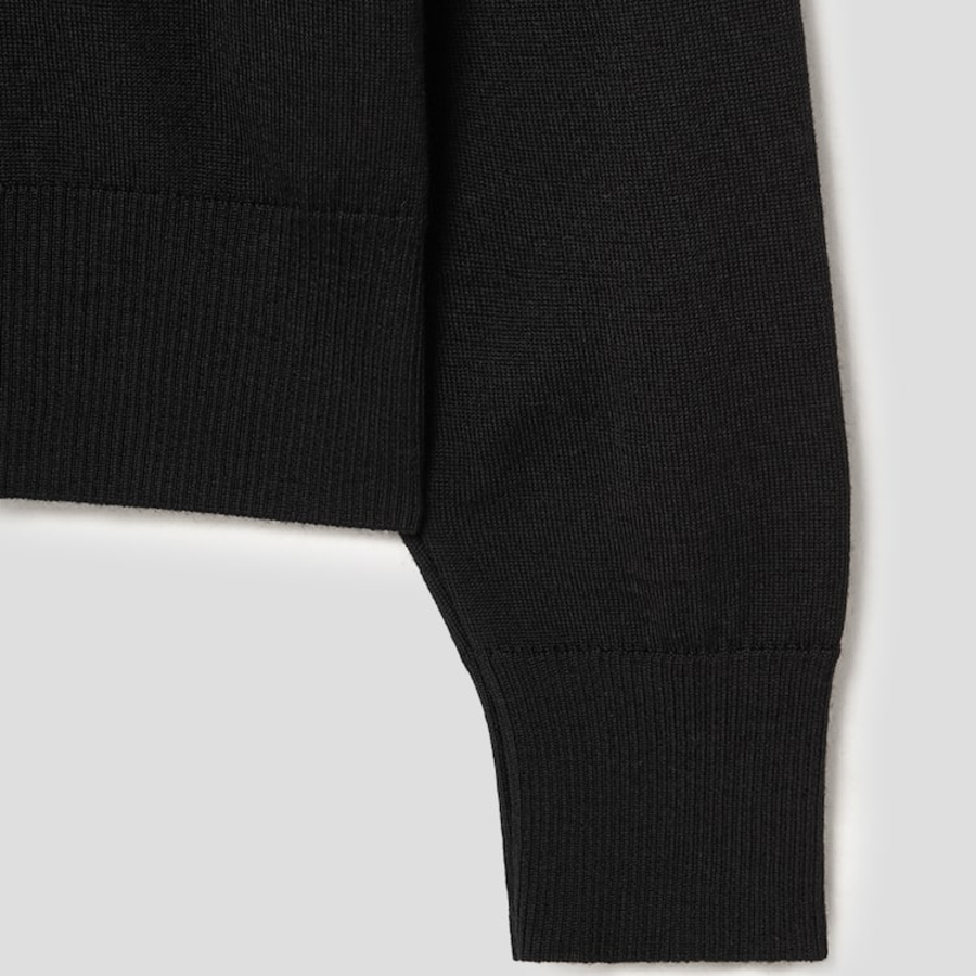 ami [Exclusive] Small ADC Sweater – Black