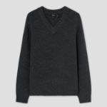 Theory Men Montana Wool V Neck Sweater - Pestle Melange