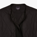 JAJU Loose Fit Light Padding Jacket – Black