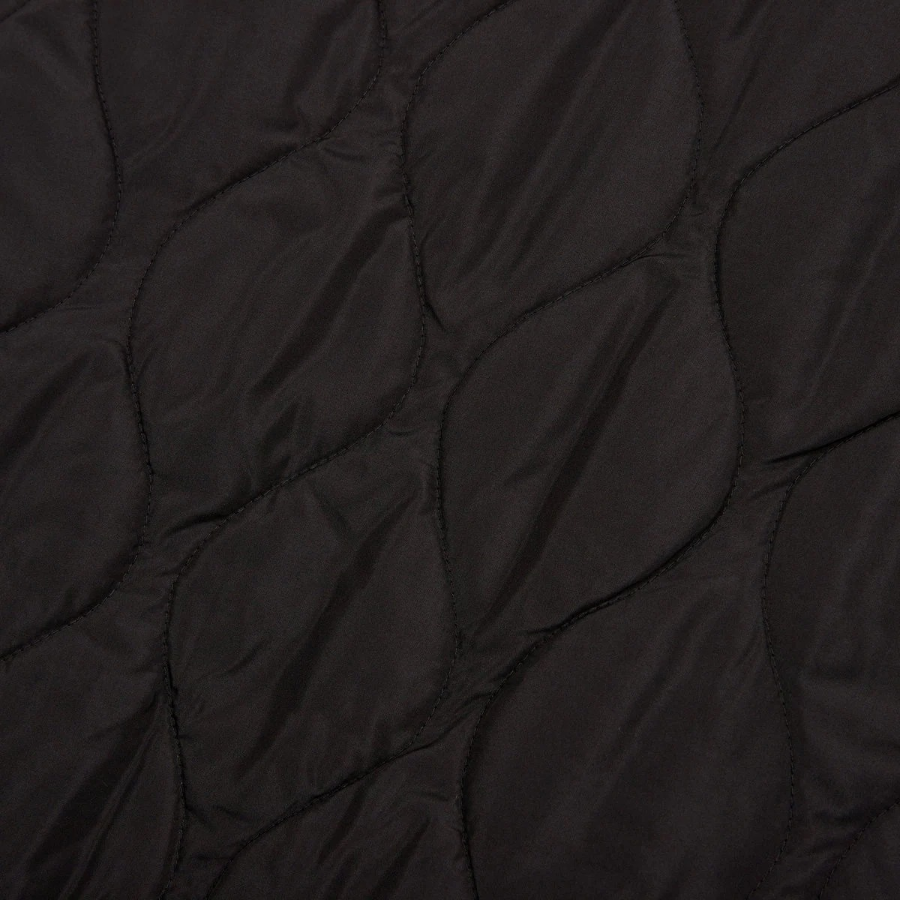 JAJU Loose Fit Light Padding Jacket – Black