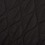 JAJU Loose Fit Light Padding Jacket – Black