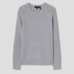 Theory Men Cashmere Crew Neck Thermal - Vapor Melange
