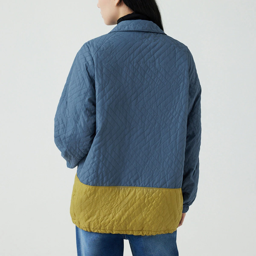 JAJU Light Padding Jumper – Blue