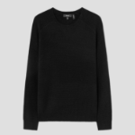 Theory Men Cashmere Crew Neck Thermal - Black