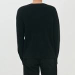 Theory Men Cashmere Crew Neck Thermal - Black
