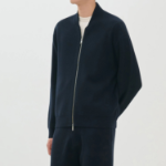 Theory Men Montana Wool Alcos Bomber Jacket - Darkest Navy