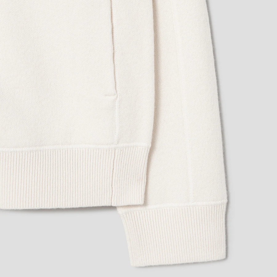 Theory Men Montana Wool Alcos Bomber Jacket - Winter White