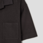 Theory Men Soft Terry Polo Tee - Warm Carbon