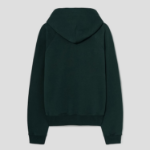ami (Unisex) WS Patch Hoodie – Dark Green