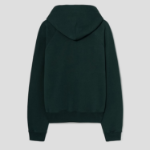 ami (Unisex) WS Patch Hoodie – Dark Green