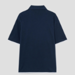 Theory Men Foundation Jersey Double Layered Polo Te - Baltic/White