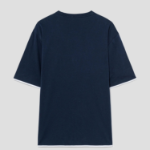 Theory Men Foundation Jersey Double Layered Tee - Baltic/White