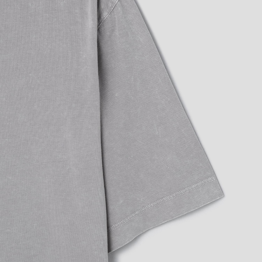 Theory Men Fade Jersey Crew Neck Tee - Dark Vapor