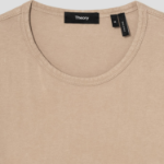 Theory Men Fade Jersey Crew Neck Tee - Chino