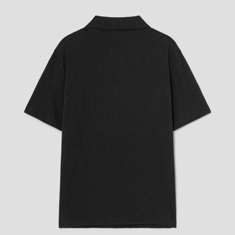 Theory Men Cosmos Bron Polo Tee - Black