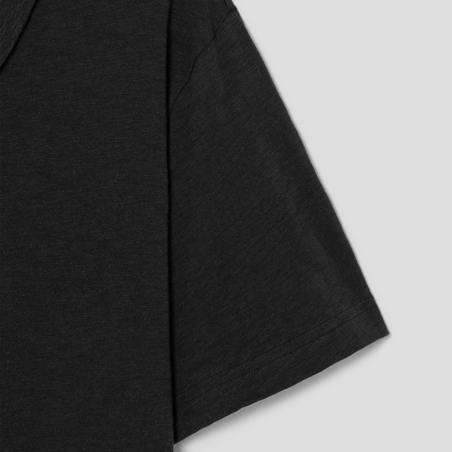 Theory Men Cosmos Bron Polo Tee - Black