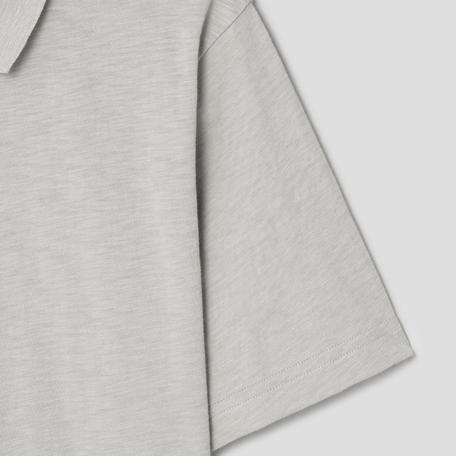 Theory Men Cosmos Bron Polo Tee - Light Greenstone