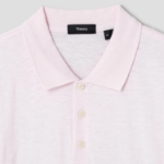 Theory Men Cosmos Bron Polo Tee - Dogwood