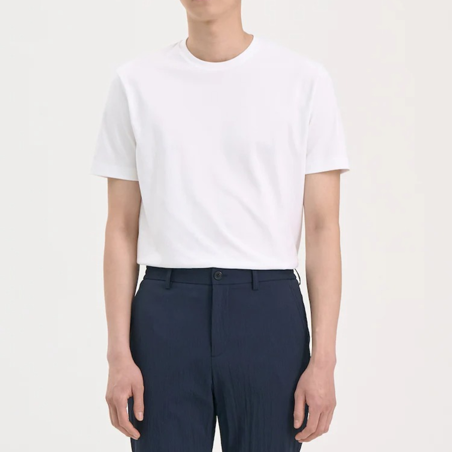 Theory Men Clinton Knit Dorian Tee - White